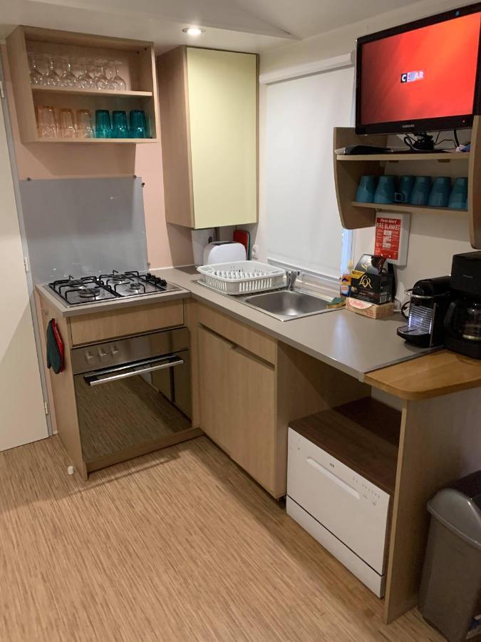 Mobilehome 8 Personnes Avec Clim Situe Aux Sables Du Midi Валра-Плаж Екстериор снимка