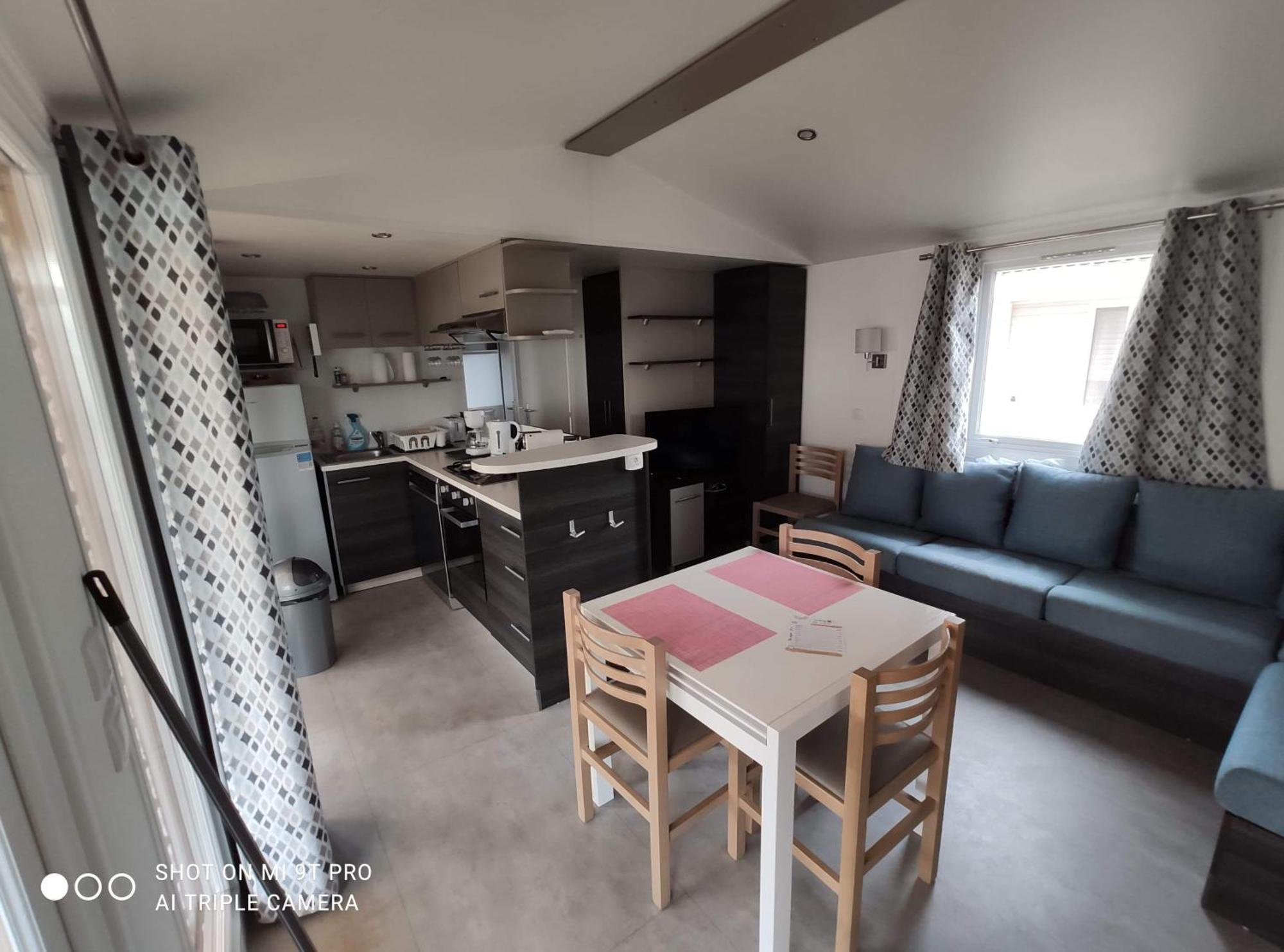 Mobilehome 8 Personnes Avec Clim Situe Aux Sables Du Midi Валра-Плаж Екстериор снимка
